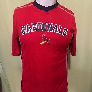 St. Louis Cardinals TX3 Cool MLB Men's Red Athletic Shirt Size Medium